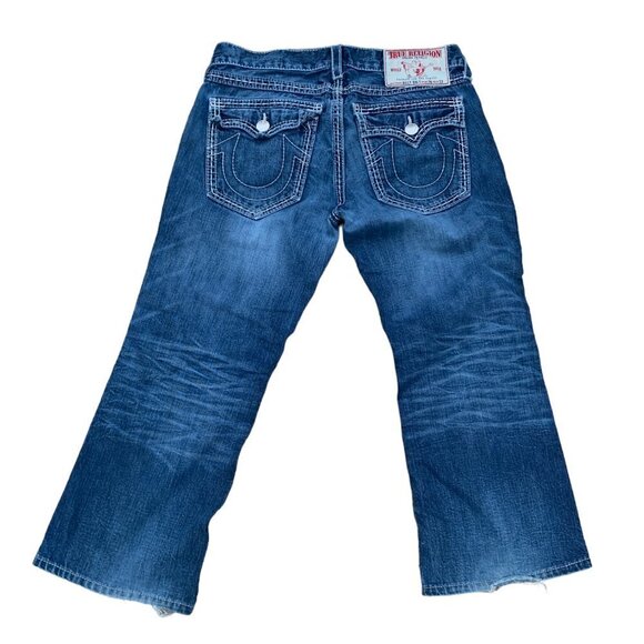 Vintage True Religion Jeans Size 36 BILLY BIG T Blue - Picture 4 of 6